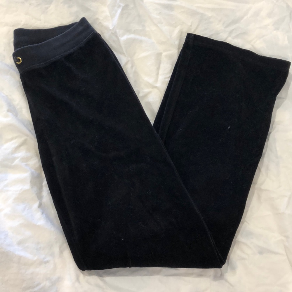 Black juicy couture tracksuit pants